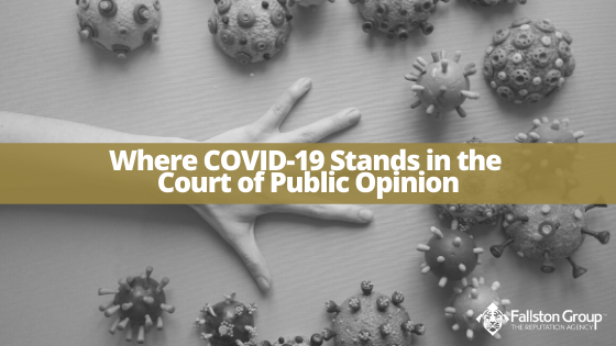 Where COVID-19 Stands In The Court Of Public Opinion