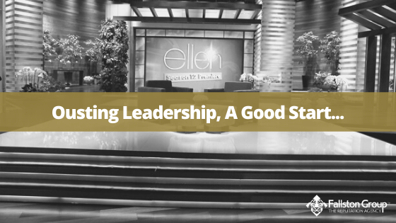 Ousting Leadership, A Good Start…