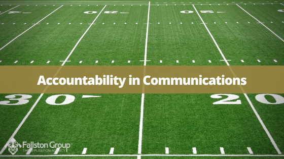Accountability In Communications