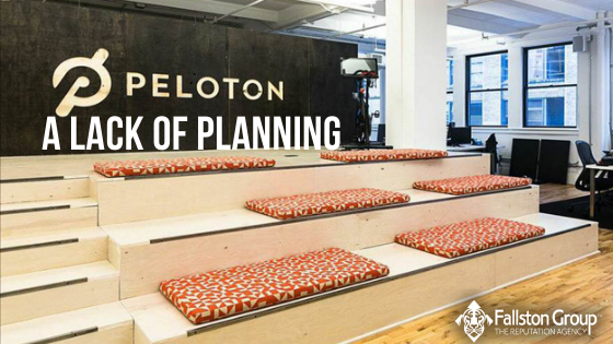 Peloton’s Lack Of Planning