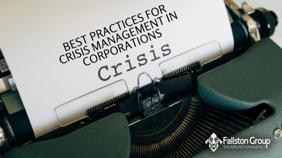 Best Practices for Crisis Management in Corporations